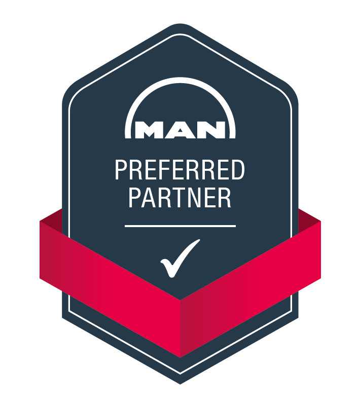 MAN Preferred Partner logo